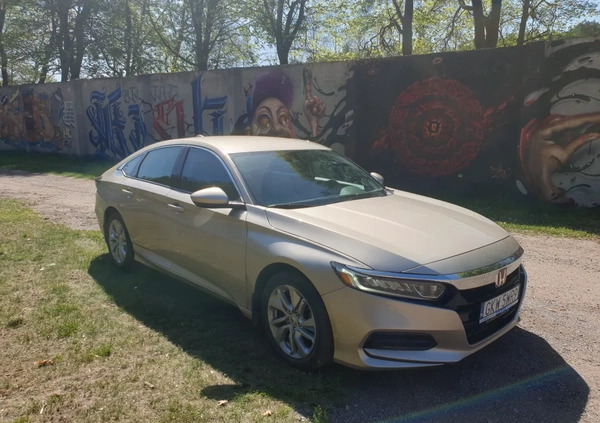 Honda Accord cena 74900 przebieg: 92000, rok produkcji 2018 z Kwidzyn małe 596